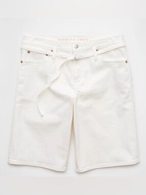 AE 11" Stretch Denim High-Waisted Jort Size 2